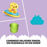 Mijn eerste pret in bad: drijvende dierentrein 10965